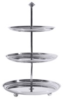 Petits-Fours-Etagere mit 3 Ebenen Ø20-22,5-25cm