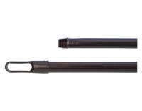 Stiel Metall schwarz 130cm