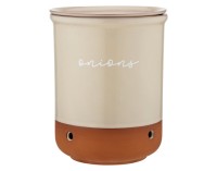 Vorratstopf taupe ø16.5x21