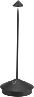 Pina Tischlampe 10.5x29cm schwarz