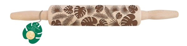 Teigroller mit Prägung Tropical