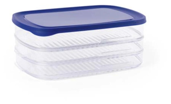Kitchen Essentials Aufschnittbox 3-lagig Cobalt Blue