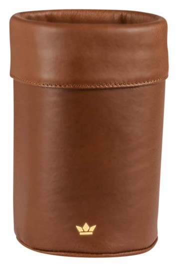 Weinkühler Leder vint.cognac