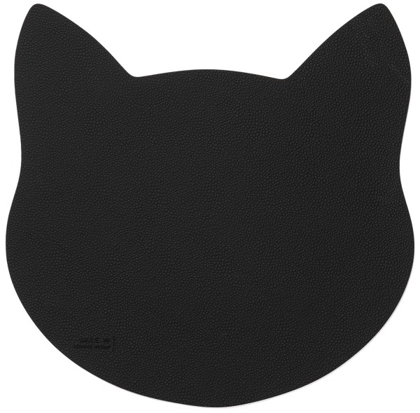 Napfunterlage katze 30x22cm M schwarz