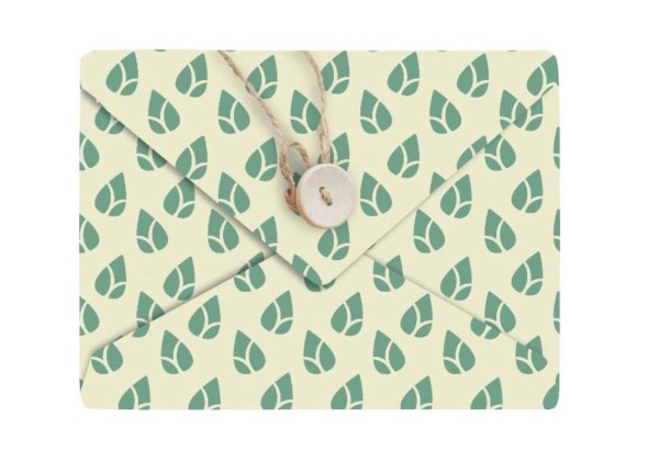 Bienenwachstücher Knöpfe, 22x28.5cm, offen 43x58.5cm