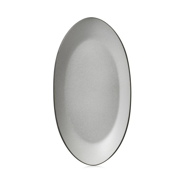 Equinoxe Teller oval L24cm B13cm pfeffer