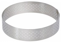 Gelochter Tortenring mit geradem Rand D:7.5 H3.5cm