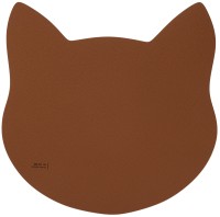 Napfunterlage katze 40x30cm L cognac