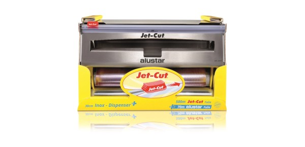 Jet-Cut refill INOX Dispenser DUO 30cm Starter-Set Alu & PVC