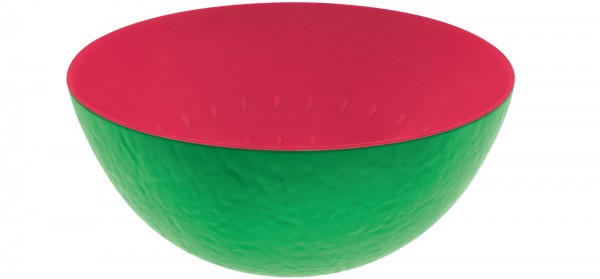 Duo Schüssel Wassermelone grün/grapefruit 24 cm