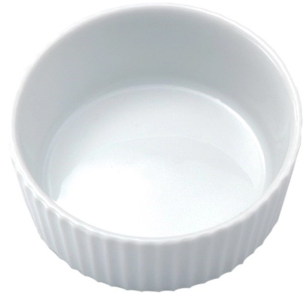 Mini Teegebäckform Ø6cm, weiss
