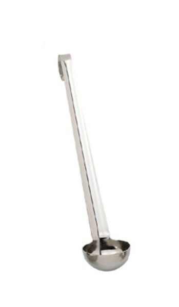 Schöpflöffel D:10cm Stiel L: 32cm 0.25L Edelstahl