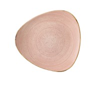 Stonecast Raw Terracotta Triangel Teller 26.5cm