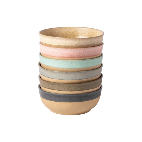 6er Set Arenito Schale Poke 990ml assortiert