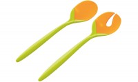Duo Salatbesteck Tulpe kiwi/orange 28 cm