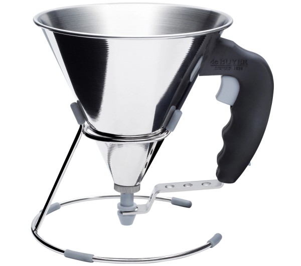 KWIK Saucen-u. Fondanttritcher 0.8 L. D:15cmschwarzer Griff