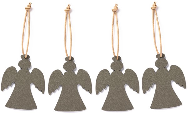 Weihnachtsbaum Schmuck engel grau