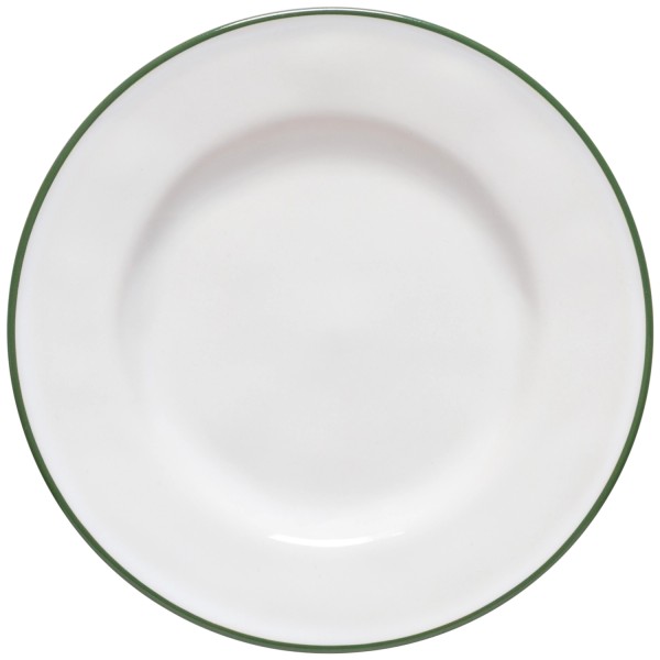 Beja Vorspeisenteller D14.8cm H2.4cm weiss-grün