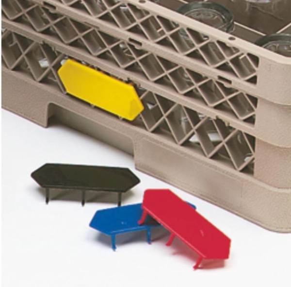 Farbmarkierung Clip blau 11x4cm für offene Spülkörbe