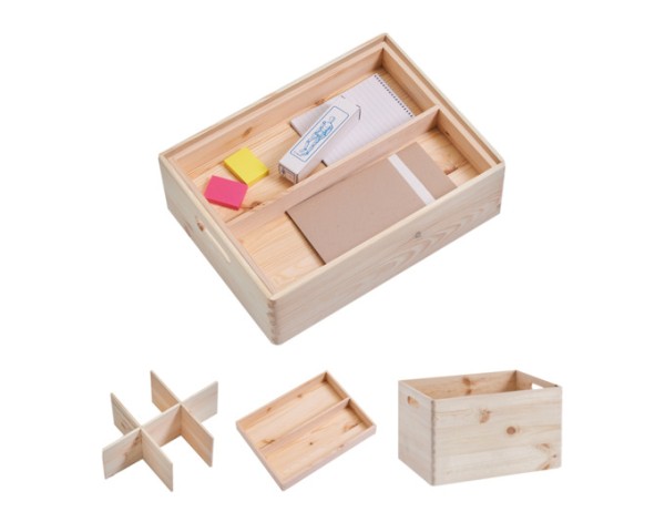 Kisten-Set Kiefer3tlg.40x30x24