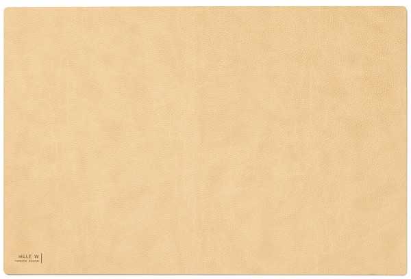 Tischset 45x30cm rechteckig beige