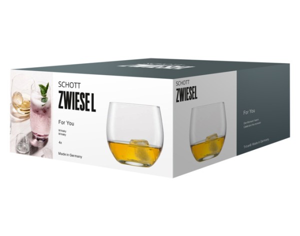 Whiskyglas For You 4Stk.
