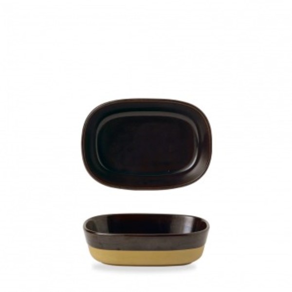 Emerge Cinnamon brown Schale 17.3x11.9x5cm