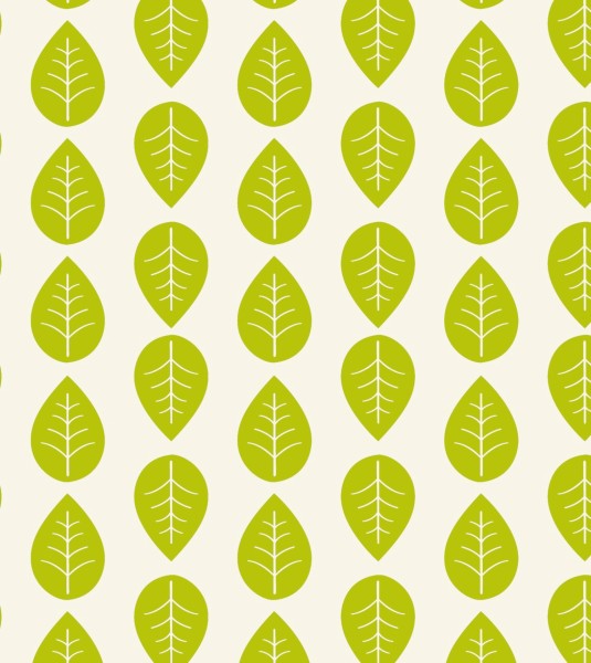 Pflanzenwachstuch Blätter 25x28cm