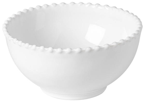 Pearl Schale 800ml D16.5cm H8.4cm weiss