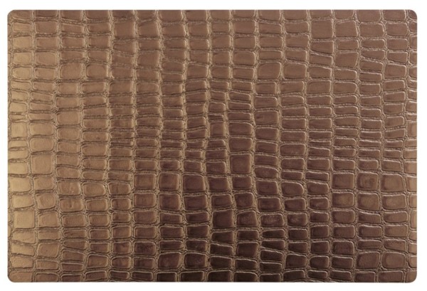 Tischset Croco 45x30cm kupfer