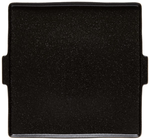 Nótos Servierplatte 31x28.5cm H2.2cm schwarz