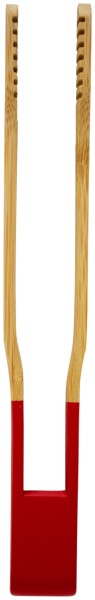 Zange geriffelt 24cm Bambus brick red