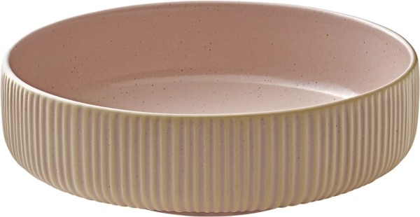 Playground Nara Schüssel rund Relief rosé D16cm 0.71lt