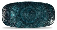 Homespun Chroma Marine Chefs Oblong Platte 29.8x15.3 cm