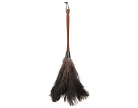 Straussenwedel m.Holzgriff56cm