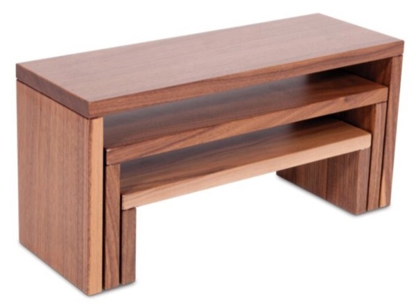 3er Set NATURE Buffet Erhöhungen