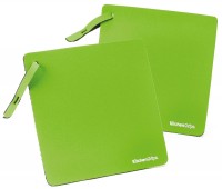 Topflappen schwarz 2 Stk. grün 18cm