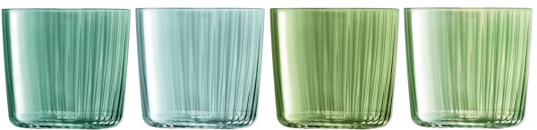 4er Set Gems Trinkbecher 310ml jadegrün assort.