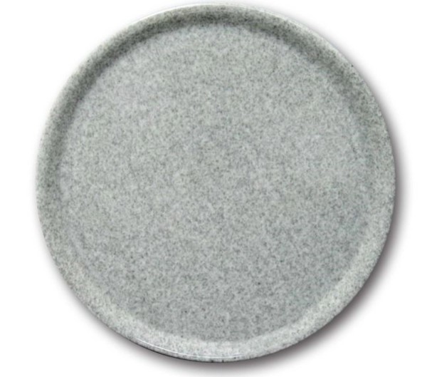 Napoli Pizza Teller 33cm Granito grau