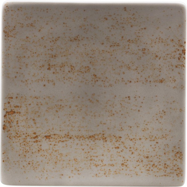Pottery Unique Lightgrey Teller halbtief quadr. coupe 12cm
