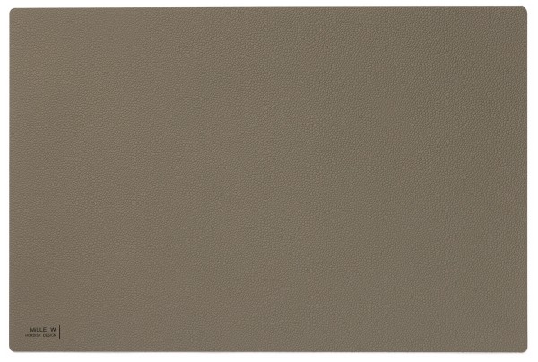 Tischset 45x30cm rechteckig grau