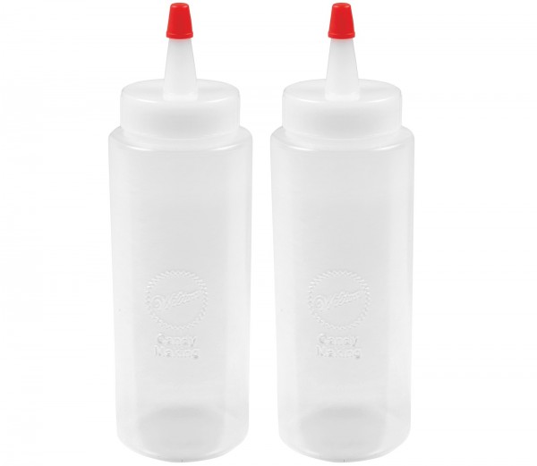 Mini Kunststoffflasche, 2er Set, 177 ml