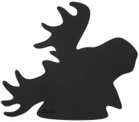 Topfuntersetzer Elch schwarz