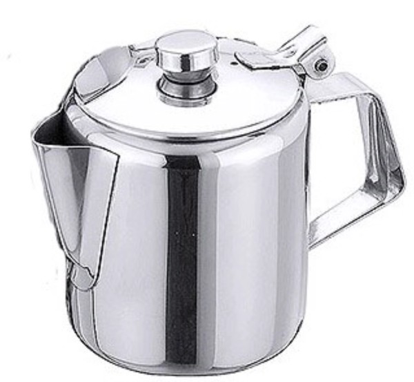 Teekanne mit Ausgusssieb und Scharnierdeckel 1.8 lt