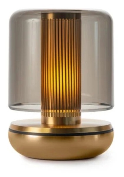 Firefly Tischlampe smoked gold V2