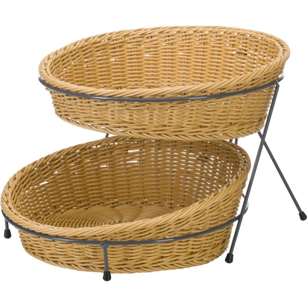 Drahtständer Buffet rund 2-fach, lose, D35,5