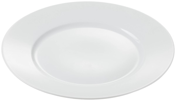 Page Blachen Teller flach D27.5cm H3cm weiss