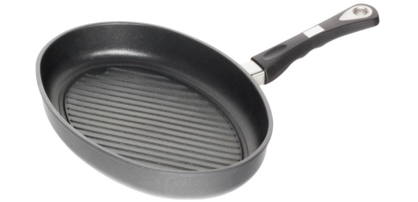 Induktion Fischpfanne 35x24cm mit Grillboden