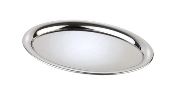 Serviertablett Kaffeehaus, ca. 26.5x19cm, oval