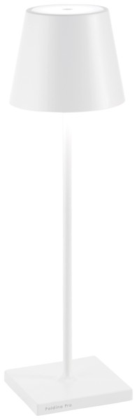 Poldina Pro Tischlampe 11.1x38cm weiss